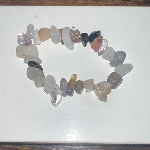 Natural Stone Bracelet with Mixed Colors